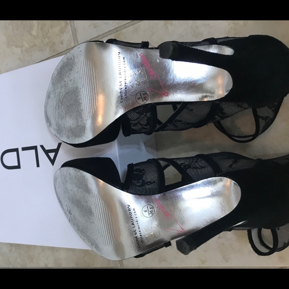 Chinese Laundry strappy lace high heels - Picture 6 of 6